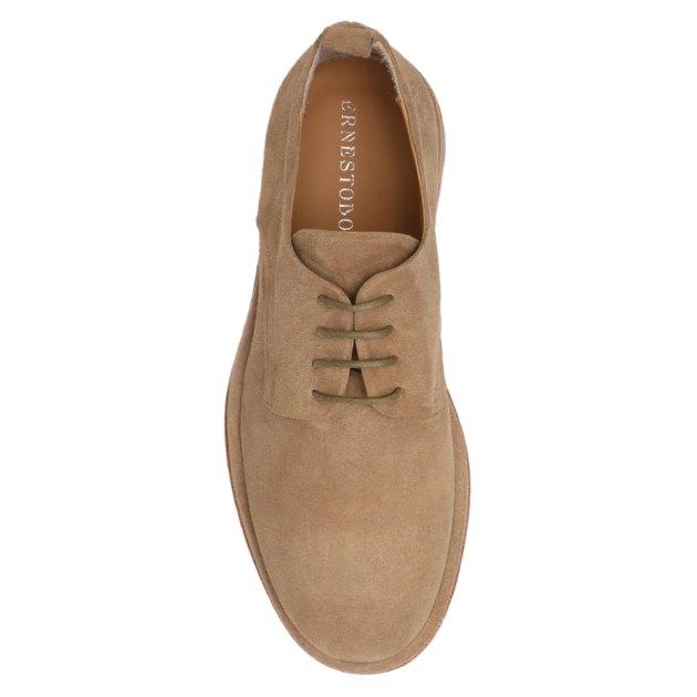 ERNESTO DOLANI Derby VITTORIO (genuine suede/genuine leather sole)
