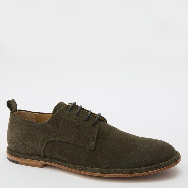 ERNESTO DOLANI Derby VITTORIO (genuine suede/genuine leather sole)