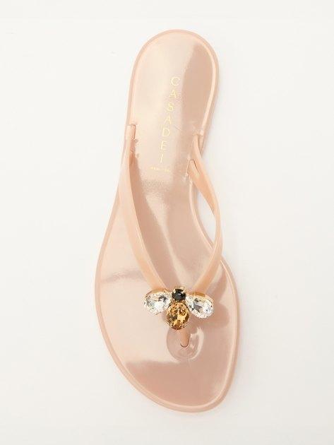 CASADEI Вьетнамки JELLY-QUEEN BEE BEACH (иск. материал)