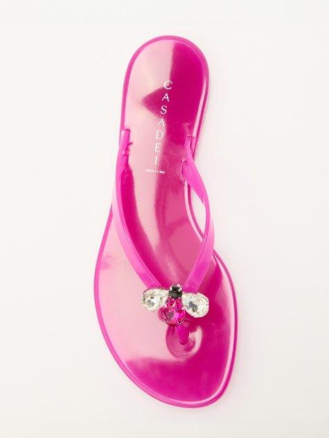 CASADEI Вьетнамки JELLY-QUEEN BEE BEACH (иск. материал)