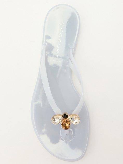 CASADEI Вьетнамки JELLY-QUEEN BEE BEACH (иск. материал)