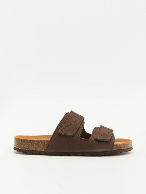 BIO GREEN Flip-flops (natural nubuck)