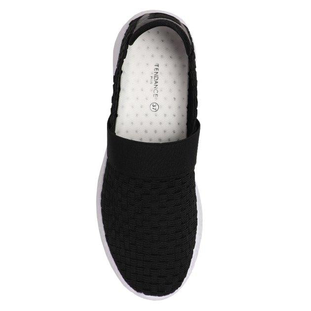 TENDANCE Sock sneakers (textile/faux leather)