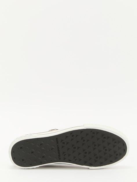 KARL LAGERFELD Кеды KAMPUS MAX Nft Patch Lo Lace (текстиль/резина)