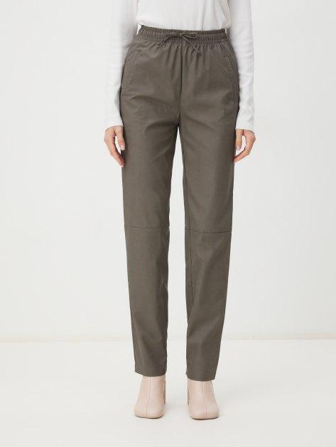 CALZETTI Straight-leg trousers (faux leather)