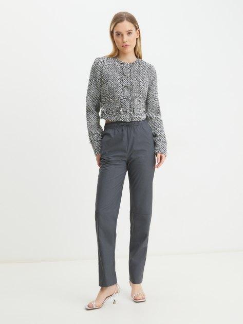 CALZETTI Straight-leg trousers (faux leather)