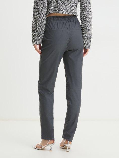 CALZETTI Straight-leg trousers (faux leather)