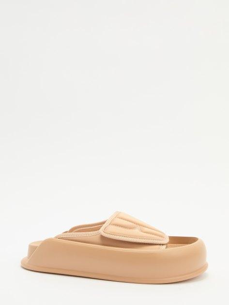 TENDANCE Flip-flops (textile with leather lining)