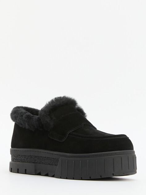 TENDANCE Loafers (natural suede/natural fur)
