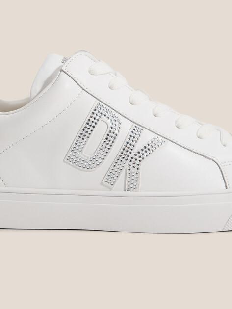 DKNY Sneakers ABENI RHINESTONE LOGO (genuine leather/textile)