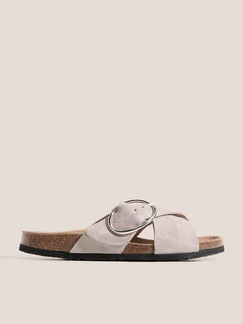CREATIVO SPAIN Flip-flops (natural suede)