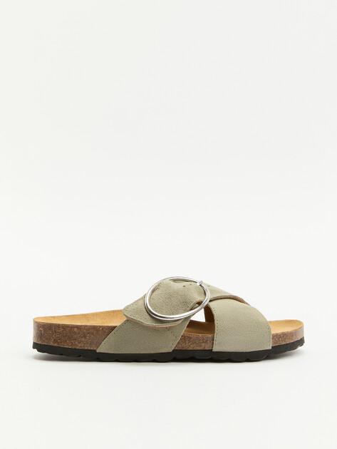 CREATIVO SPAIN Flip-flops (natural suede)