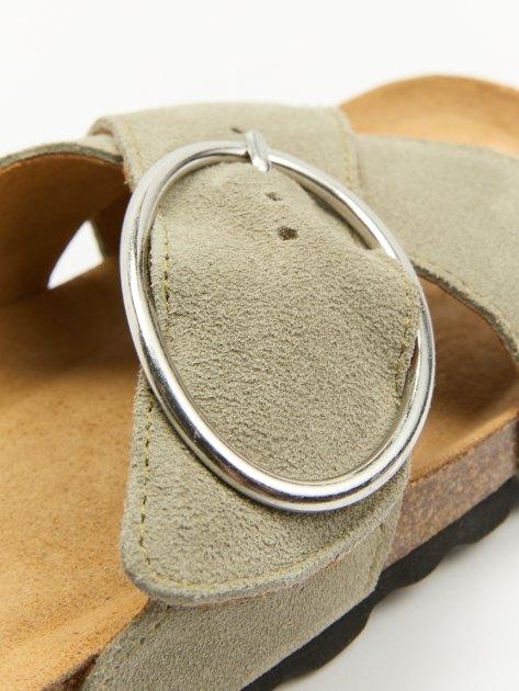 CREATIVO SPAIN Flip-flops (natural suede)