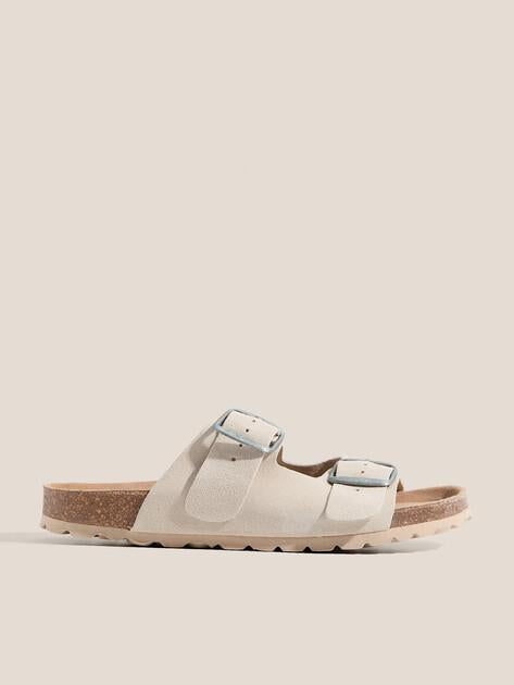 CREATIVO SPAIN Flip-flops (natural suede)