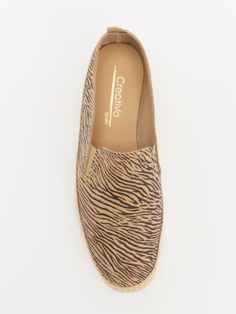 CREATIVO SPAIN Slip-ons (natural suede)