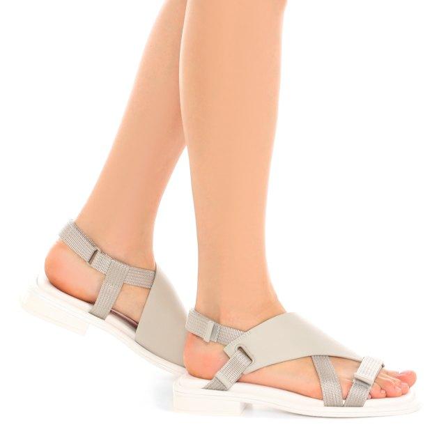 UNITED NUDE Tara Rei Lo Sandals (genuine leather/textile)