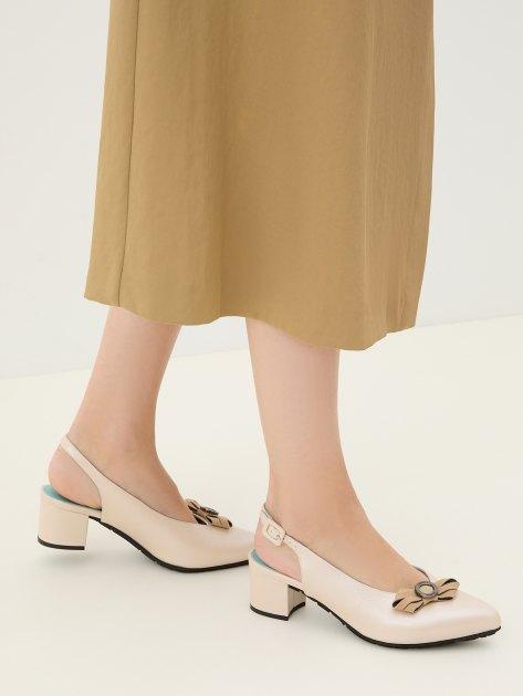 THIERRY RABOTIN Impy Slingback Shoes (Genuine Leather/Genuine Suede)