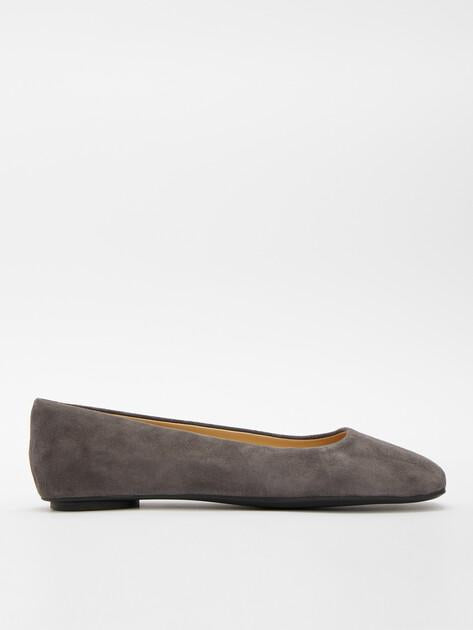 TENDANCE Ballet flats (natural suede)