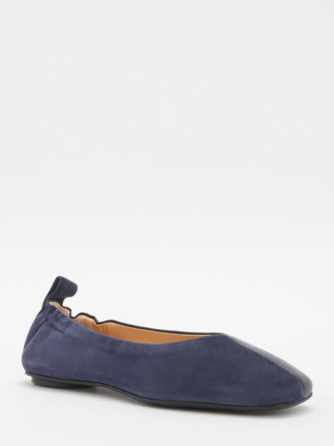 TENDANCE Ballet flats (genuine suede/genuine leather)