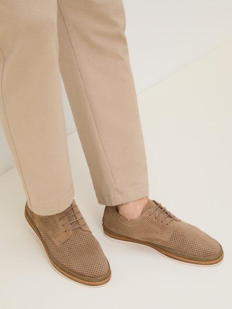 TENDANCE Derby (natural suede/textile)