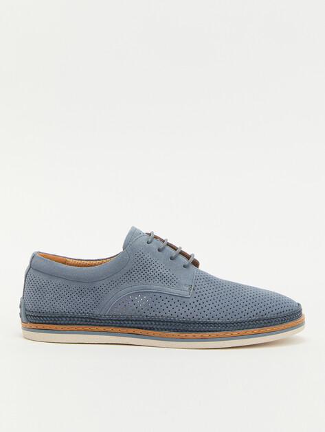 TENDANCE Derby (natural suede/textile)