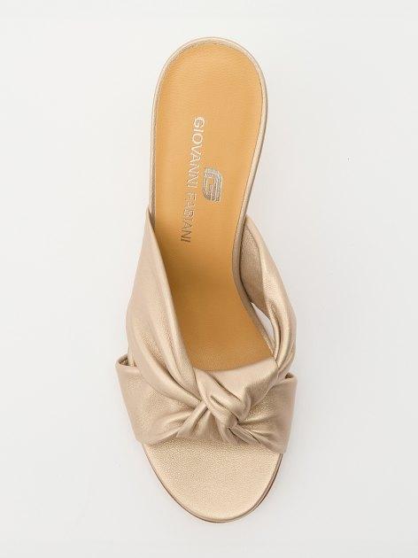 GIOVANNI FABIANI Mules (upper and sole made of genuine leather)