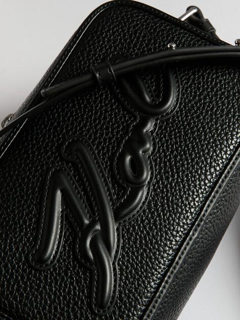 KARL LAGERFELD k/skuare camerabag grainy crossbody bag (faux leather)