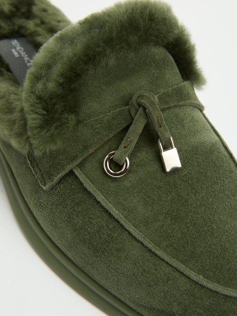 TENDANCE Mules (natural suede/natural fur)