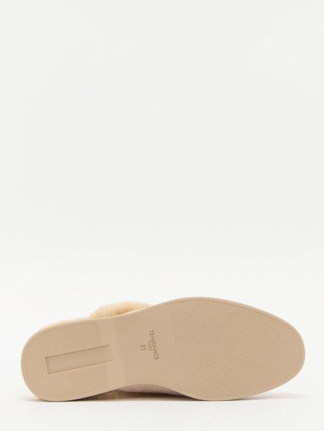 TENDANCE Mules (natural suede/natural fur)