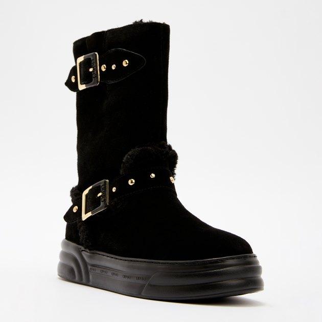 LIU∙JO CLEO 34 Half Boots (genuine suede/faux fur)