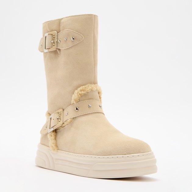 LIU∙JO CLEO 34 Half Boots (genuine suede/faux fur)