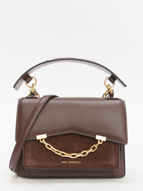 KARL LAGERFELD k/seven grainy sp sb suede bag (genuine leather/genuine suede)