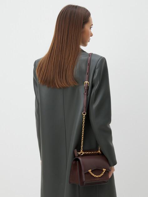 KARL LAGERFELD k/seven grainy sp sb suede bag (genuine leather/genuine suede)