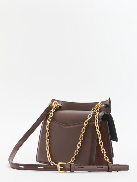 KARL LAGERFELD k/seven grainy sp sb suede bag (genuine leather/genuine suede)