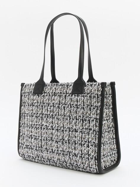KARL LAGERFELD Tote k/skuare sp md tote boucle (textile/faux leather)