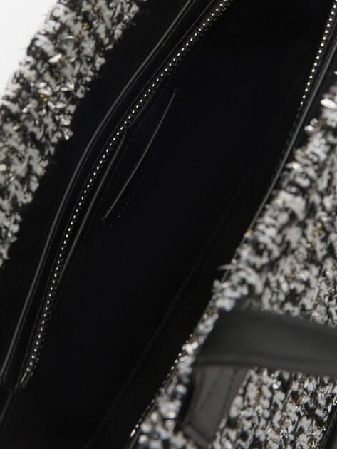 KARL LAGERFELD Tote k/skuare sp md tote boucle (textile/faux leather)