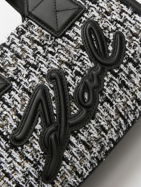 KARL LAGERFELD Tote k/skuare sp sm tote boucle (textile/faux leather)