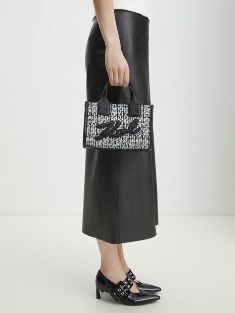 KARL LAGERFELD Tote k/skuare sp sm tote boucle (textile/faux leather)