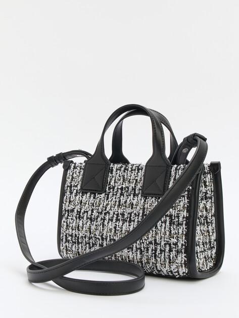 KARL LAGERFELD Tote k/skuare sp sm tote boucle (textile/faux leather)