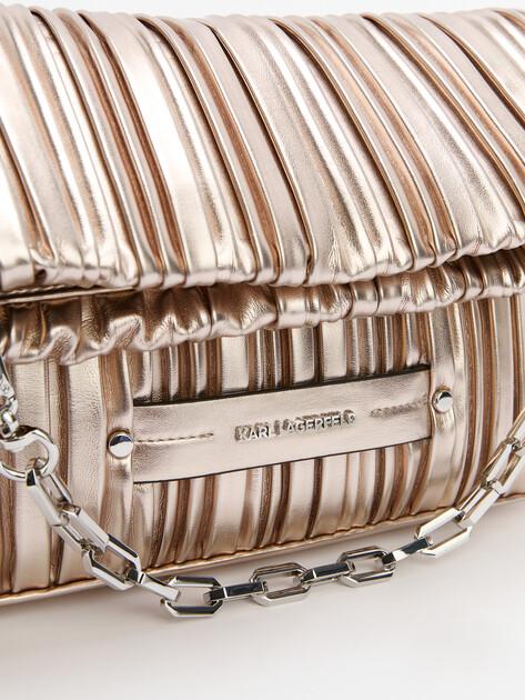 KARL LAGERFELD K/Cushion SM Folded Tote Bag (Faux Leather)