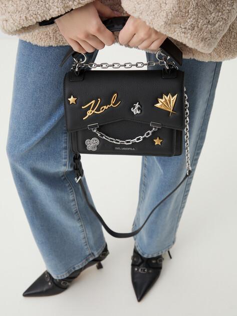 KARL LAGERFELD k/seven grainy sp sb pins bag (genuine leather)