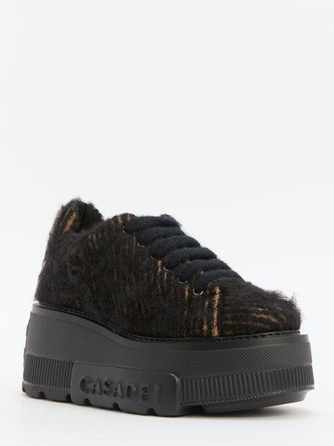 CASADEI NEXUS Sneakers (natural wool/acrylic)