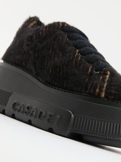CASADEI NEXUS Sneakers (natural wool/acrylic)