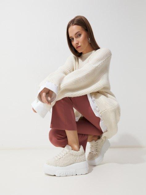 CASADEI Sneakers NEXUS - SENALES (faux fur)