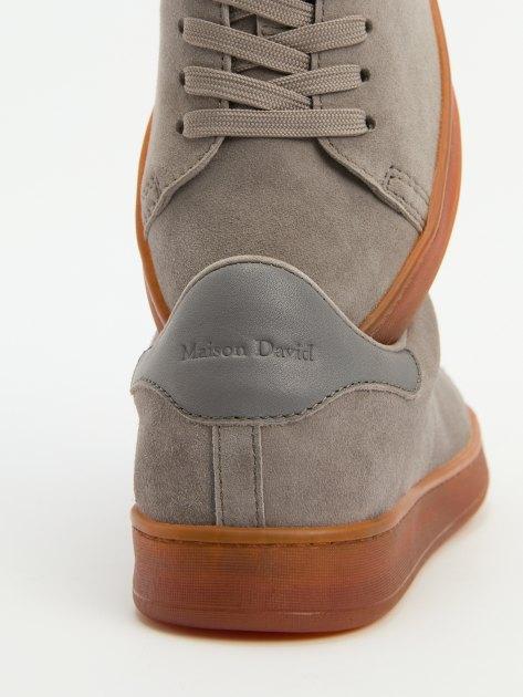 MAISON DAVID Sneakers (natural suede/natural rubber sole)