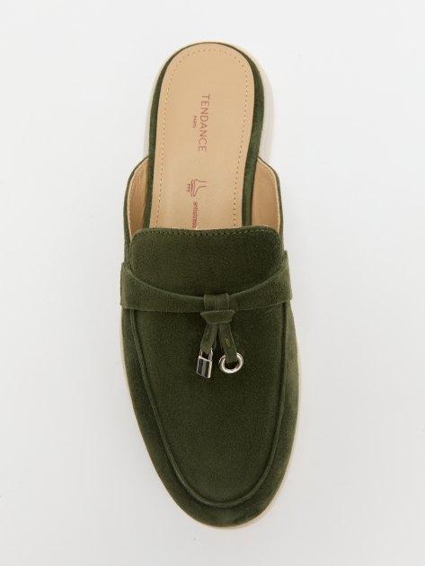 TENDANCE Mules (natural suede)