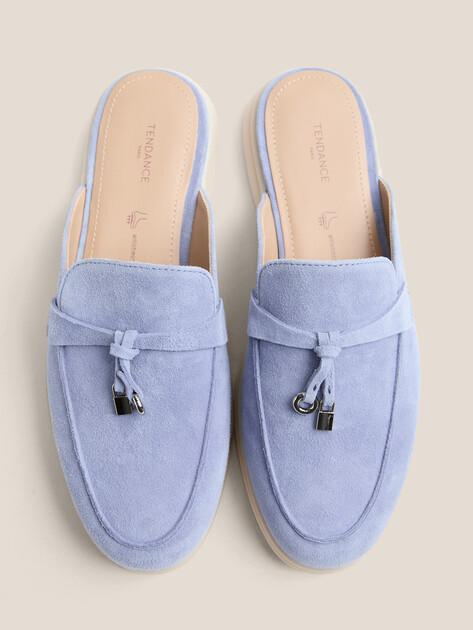 TENDANCE Mules (natural suede)