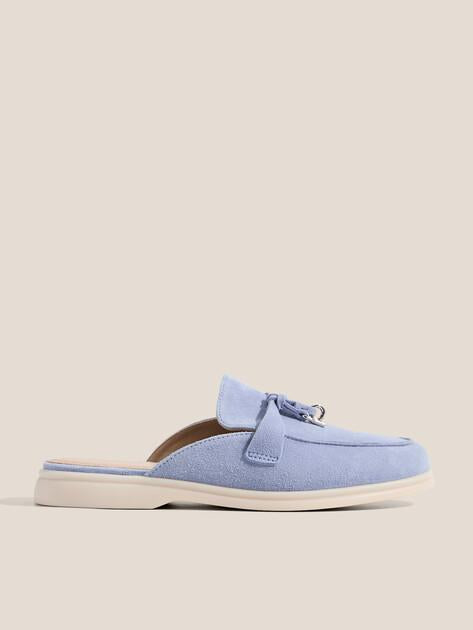 TENDANCE Mules (natural suede)