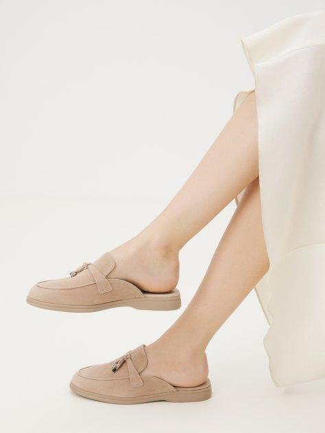 TENDANCE Mules (natural suede)