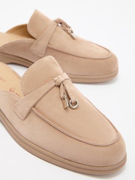 TENDANCE Mules (natural suede)